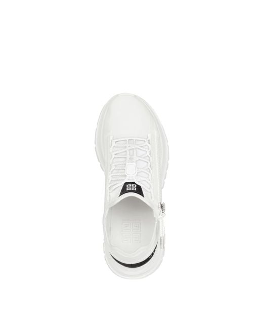 Givenchy White Spectre Drawstring Sneakers for men