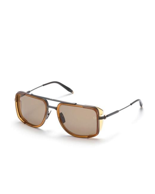Akoni Multicolor Stargazer Square-Frame Sunglasses for men