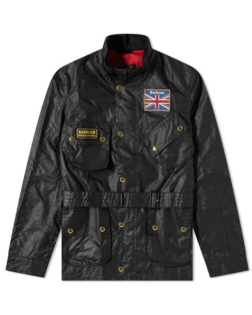 Barbour Black Long-Sleeved Casual Jacket for men