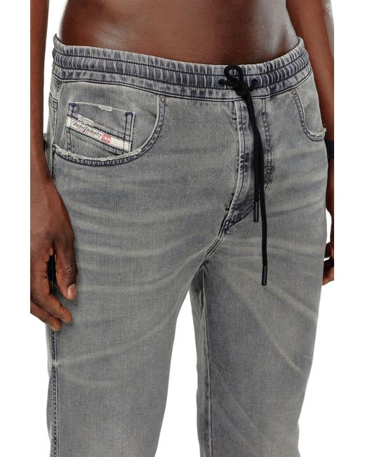 DIESEL Gray 2060 D-Strukt Slim-Fit Jog Jeans for men