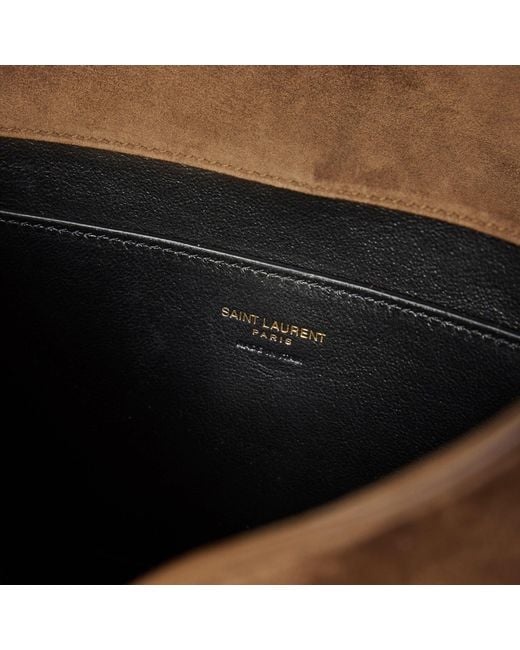 Saint Laurent Brown Small Storage Pouch