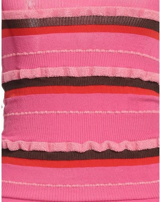 Jacquemus Pink One Shoulder Vest