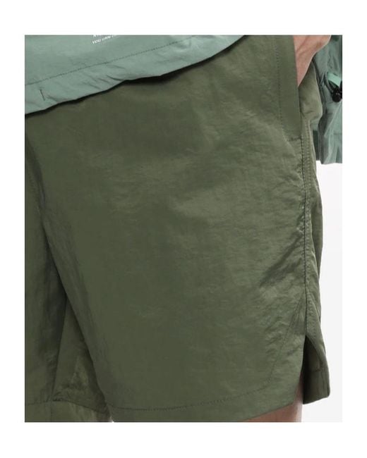 sunflower Green Elastic Waist Shorts for men