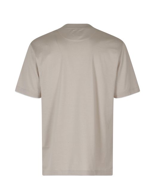 Eleventy White Short-Sleeved T-Shirt for men