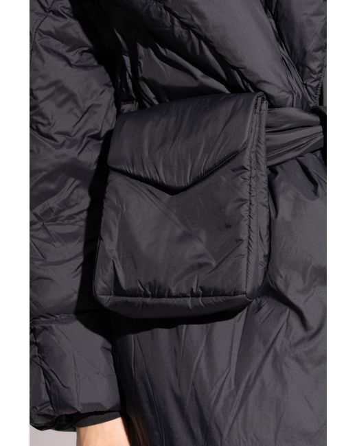 Canada Goose Black Hooded Padded Coat