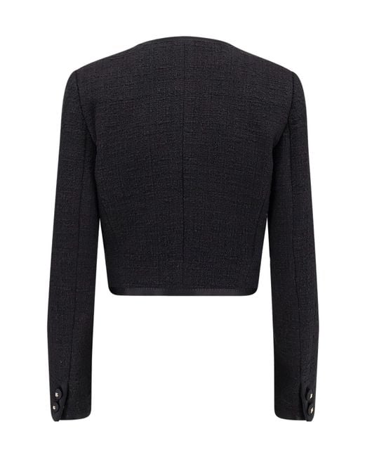 Dolce & Gabbana Black Dg Button Detailed Jacket