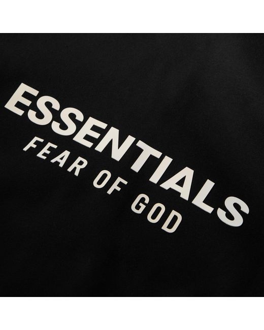 Fear Of God Black Zip-Up Hoodie