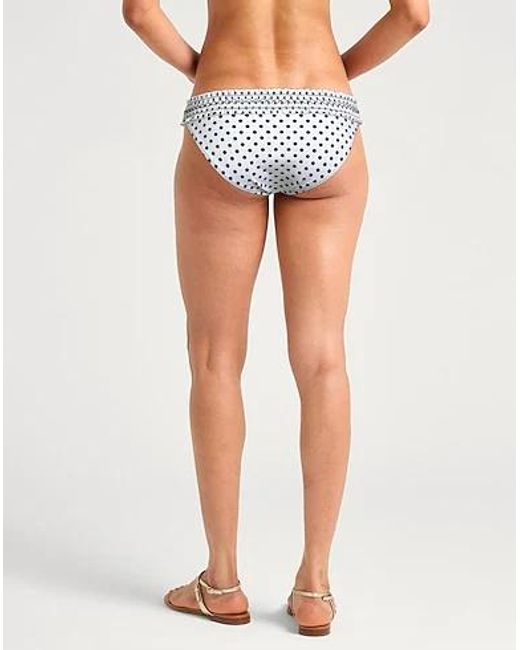 Tory Burch White Bikinis
