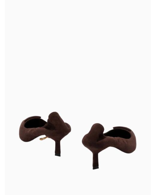 Prada Brown Suede Pointed-Toe Pumps