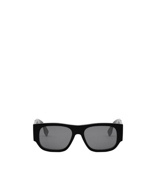 Fendi Multicolor Eyewear Rectangle Frame Sunglasses for men