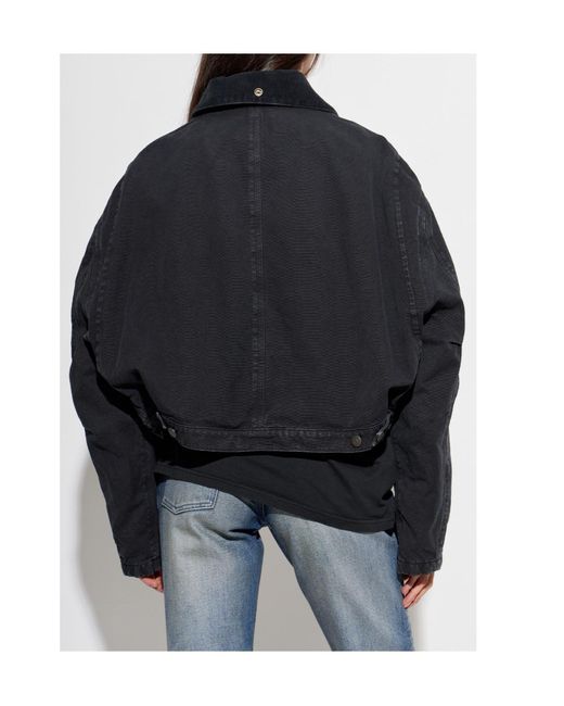 Maison Margiela Black Long Sleeve Buttoned Jacket