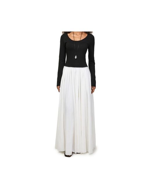 Khaite White Carlotta Dress