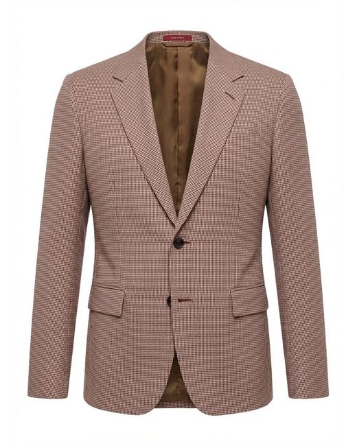 Gucci Brown Gingham Blazer for men