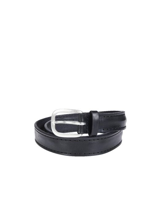 Orciani White Adjustable Waist Belt for men