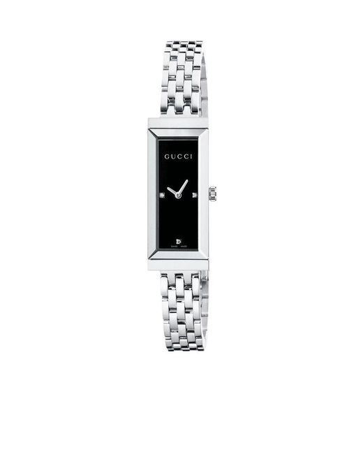 Gucci White Logo Watch