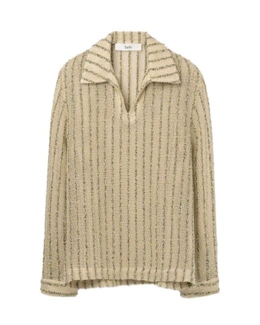 Séfr Natural Striped Shirt for men