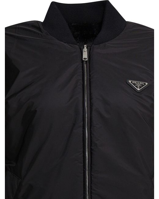 Prada Black Zip-Throughs
