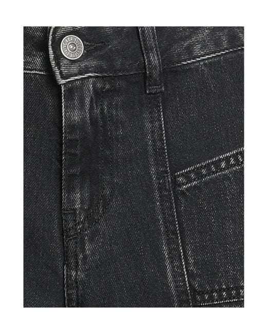 DIESEL Black Denim Trousers
