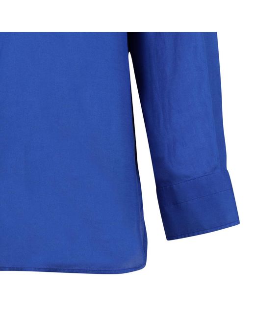 Tom Ford Blue Button Down Long-Sleeved Shirt for men
