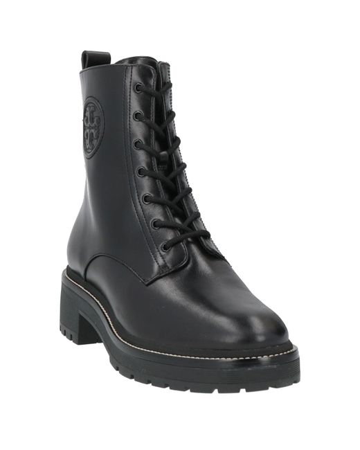 Tory Burch Black Solid Color Ankle Boots