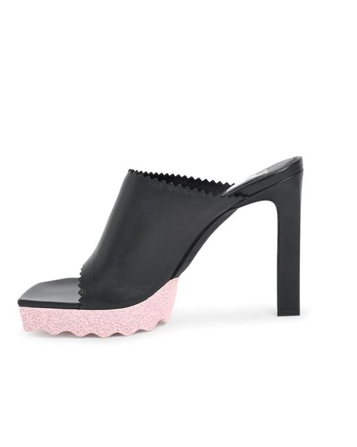 Off-White c/o Virgil Abloh Black Sponge Mules