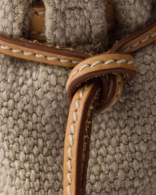 Prada Brown Bonnie Buckled Tote Bag