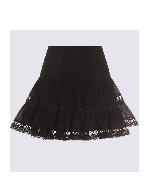 Charo Ruiz Black Hortens Mini Skirt