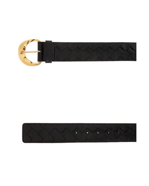 Bottega Veneta White Essential Twist Belt