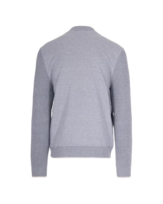 Eleventy Blue Flap-Pocket Jacket for men