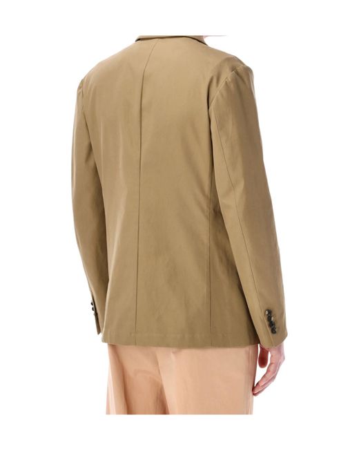 Dries Van Noten Natural Double Breasted Jacket for men
