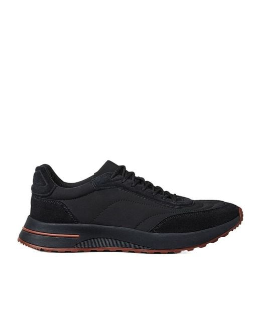 Weekend Walk Loro Piana Week End Walk Sneakers in Black for Men | Lyst