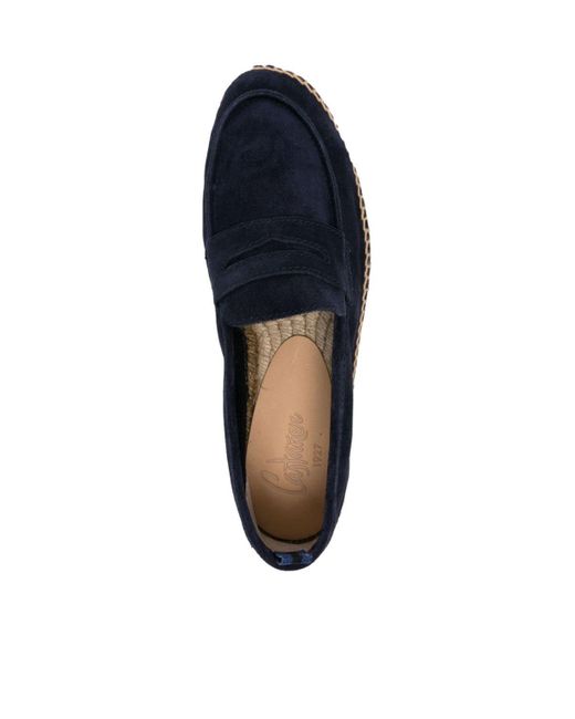 Castaner Blue Castañer Nacho Moccasin Espadrilles for men