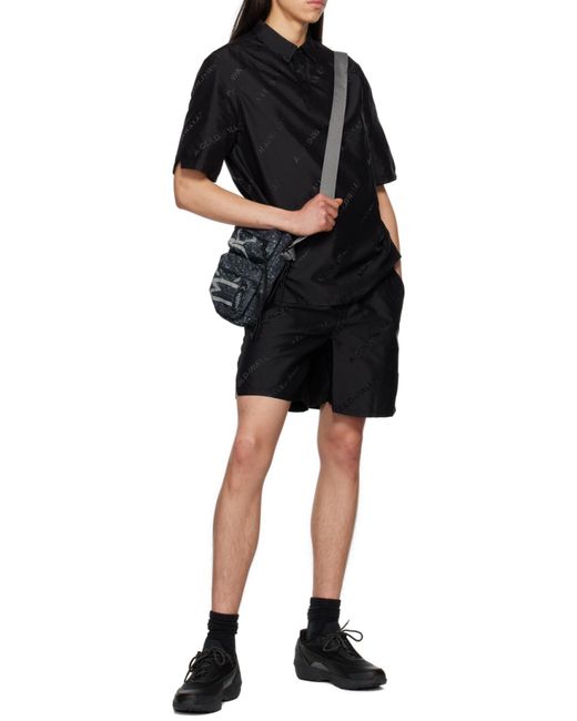 A_COLD_WALL* Black Three-Pocket Shorts for men