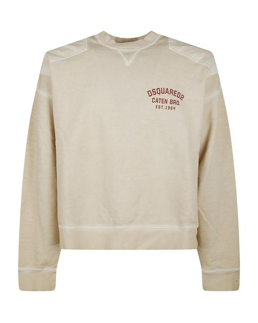 DSquared² White Sweatshirts for men
