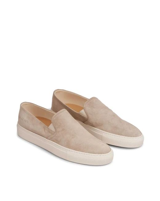 Common Projects Multicolor 'Minimal' Slip On Low Profile Suede for men