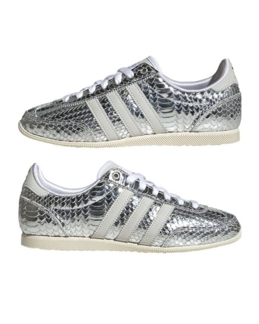 Adidas Originals Gray Japan W Textured Low-Top Sneakers
