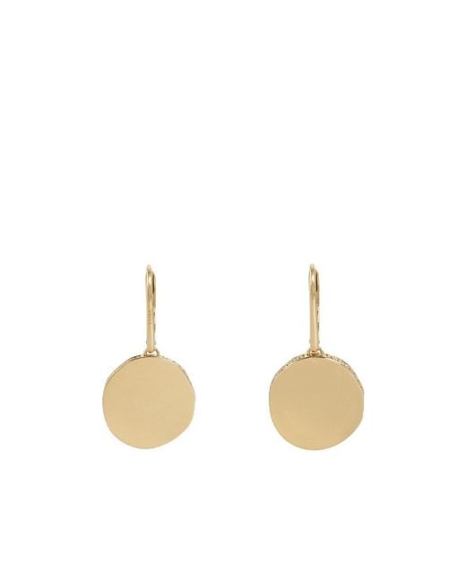 Céline Metallic Medaille Earrings