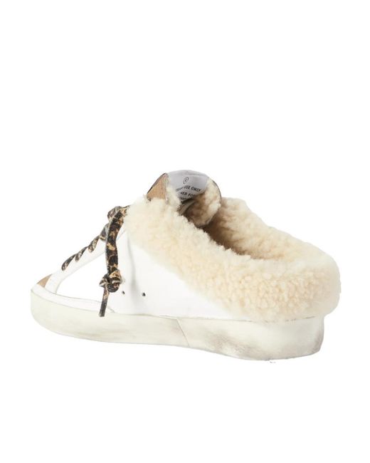 Golden Goose Deluxe Brand White Imitation Of The Old Logo Leisure Sports Shoes