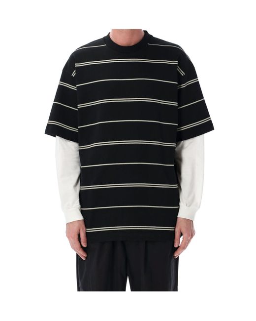 Comme des Garçons Black Layered T-Shirt for men