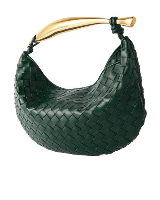 Bottega Veneta Green Large Sardine Tote Bag