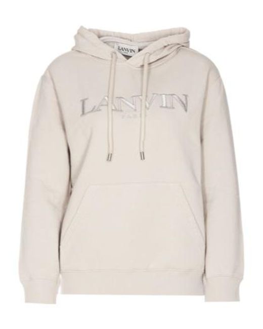 Lanvin White Long Sleeve Sweatshirt