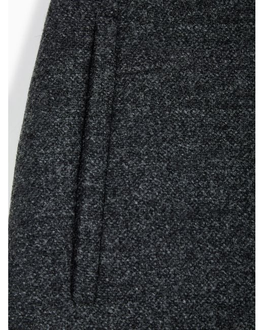 Prada Black Rush Stitch Skirt