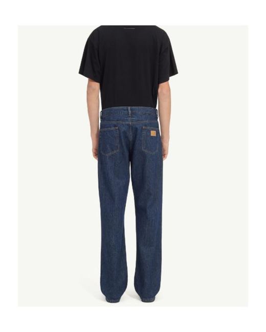 MM6 by Maison Margiela Blue Straight-Leg Jeans for men
