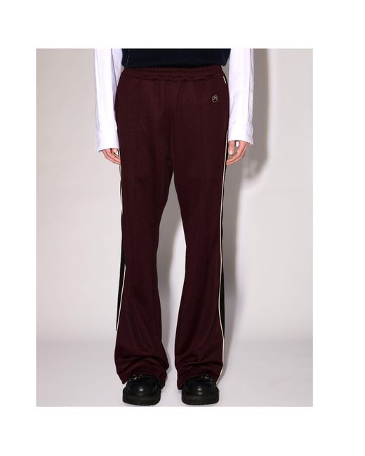 Ambush Purple Side-Stripe Track Pants for men