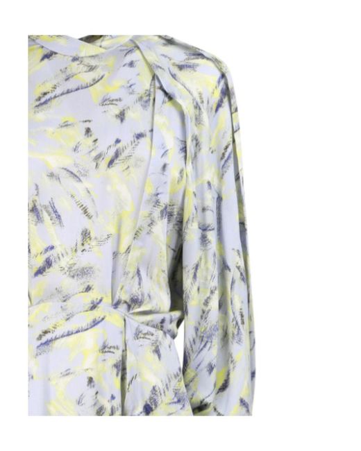 IRO White A Printed Dress