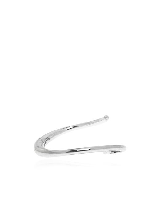 Bottega Veneta White Logo Bracelet