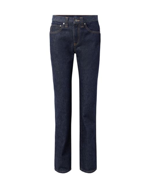 Khaite Blue Farley Straight-Leg Jeans