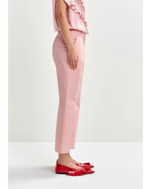 Essentiel Antwerp Pink Flared Trousers