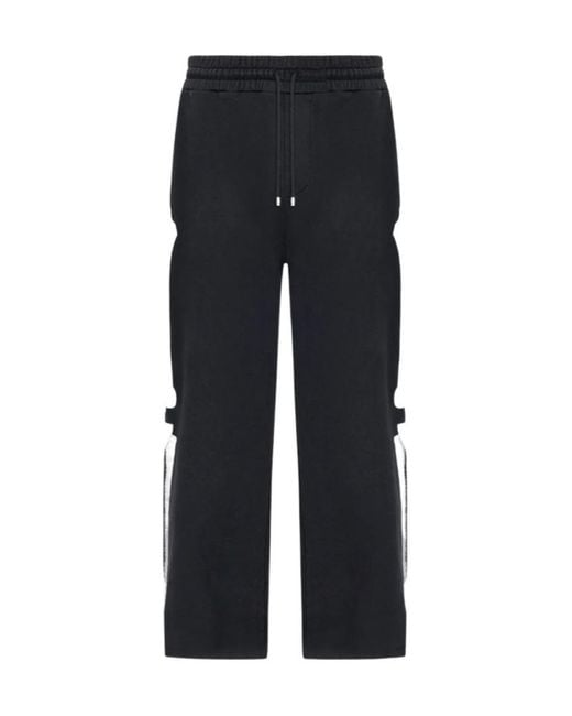 Amiri Black Bones Printed Oversized Sweatpants for men