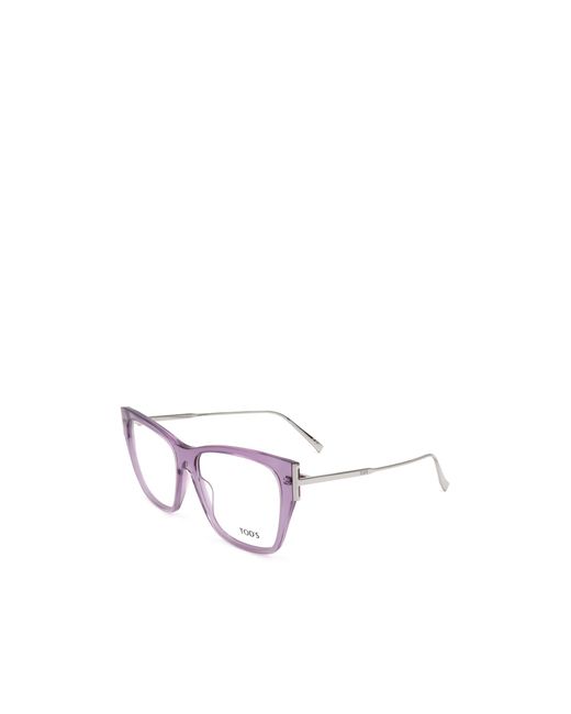 Tod's White Geometrically Framed Flat Mirror
